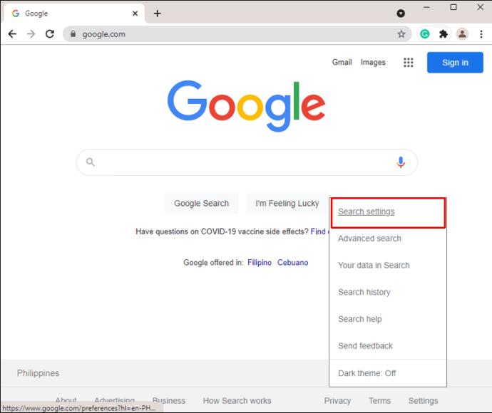 How To Turn Off Trending Searches On Google