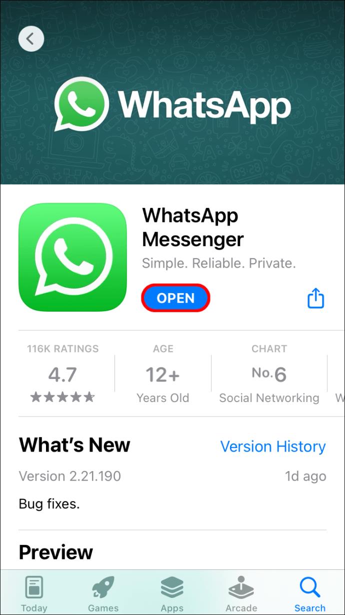 كيفية البحث عن مجموعة في WhatsApp