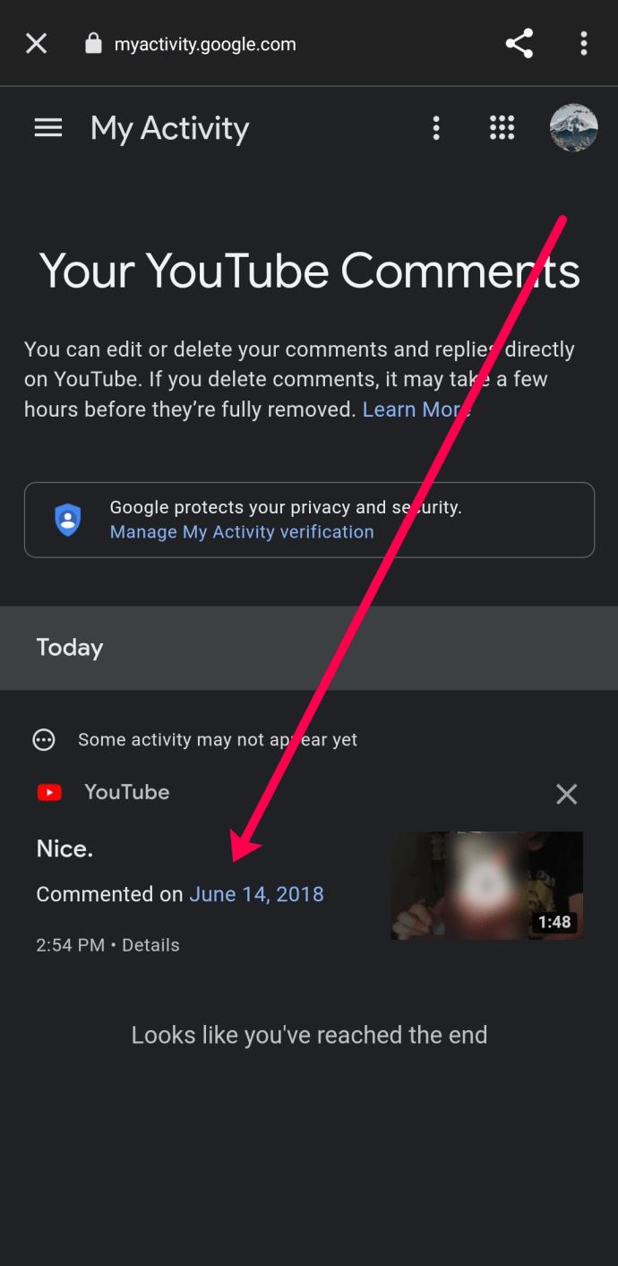 How To View Your YouTube Comment History