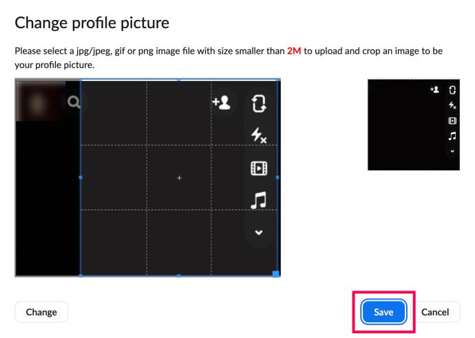 How To Change Or Set Your Profile Picture In Zoom