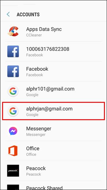 如何註銷 Gmail 應用程序