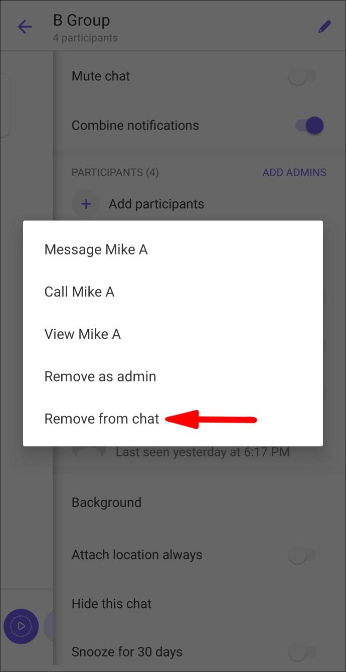 How To Leave A Group In Viber