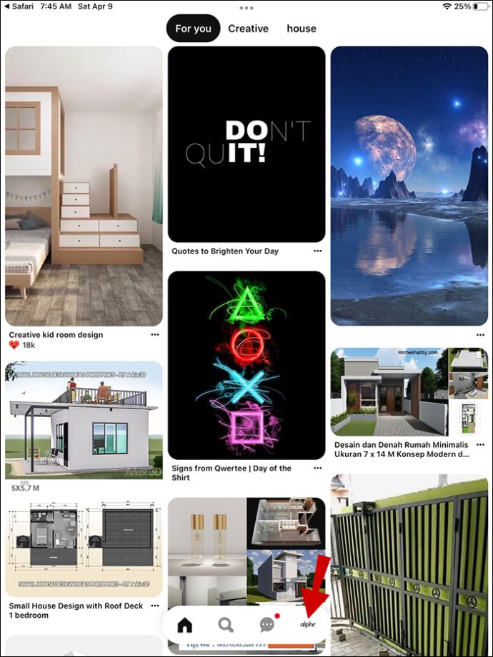 Como excluir um quadro no Pinterest