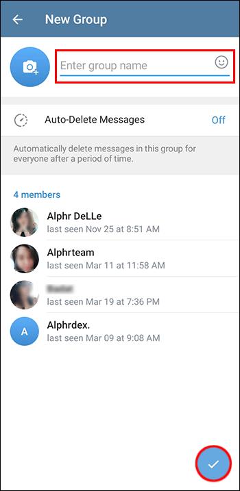 Comment créer une discussion de groupe dans Telegram