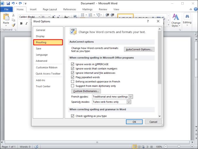 How To Turn Off AutoCorrect In Microsoft Word