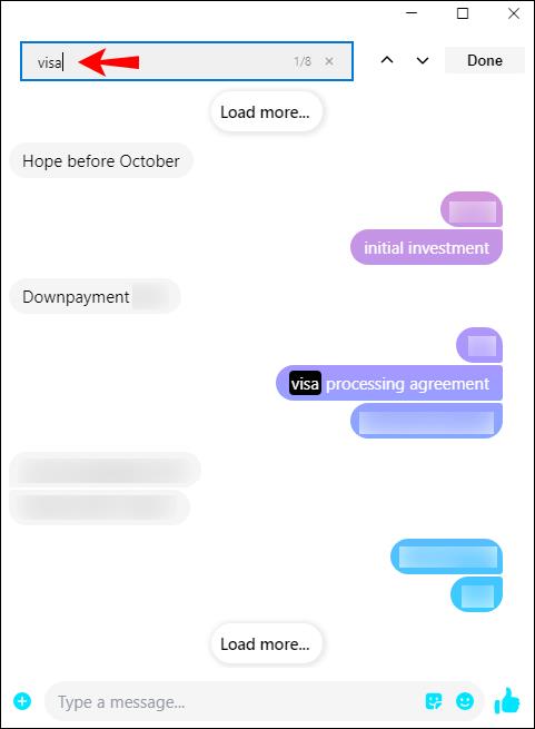 Comment rechercher dans les messages de Facebook Messenger