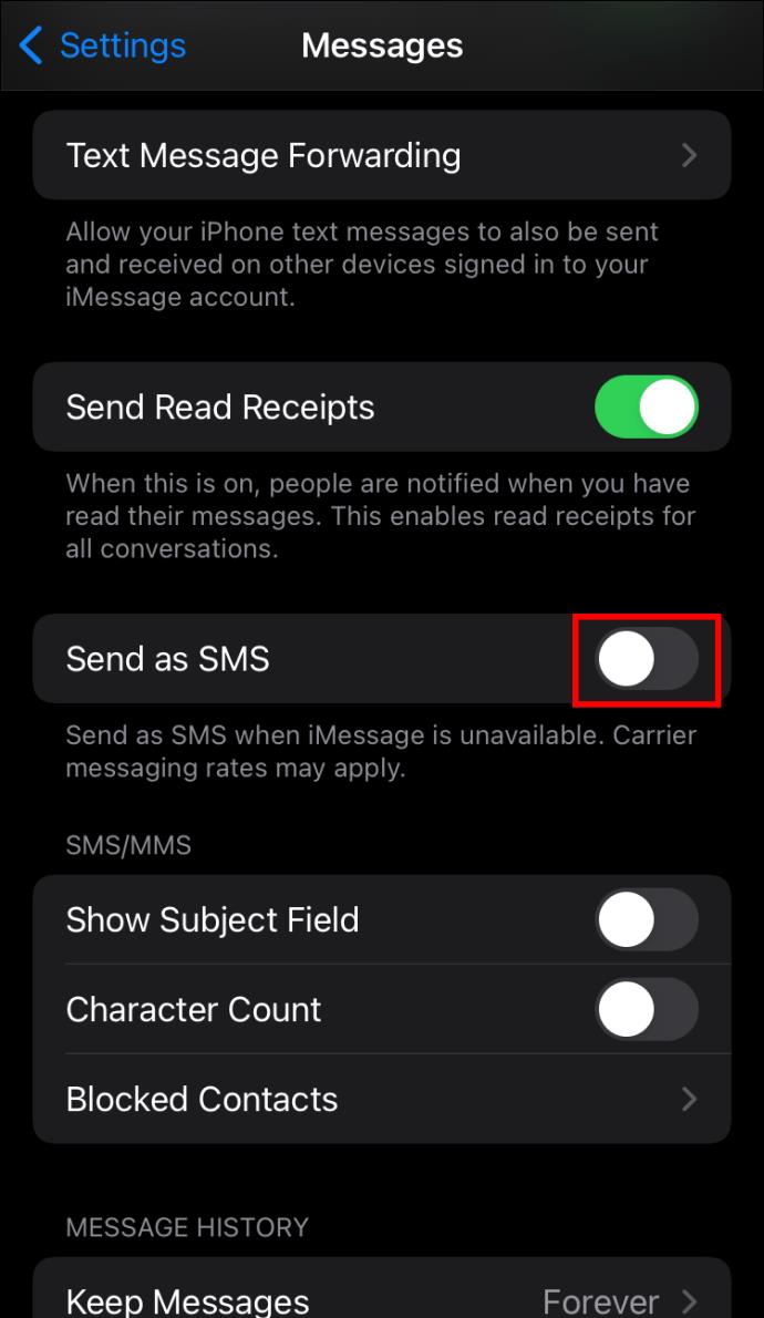 IMessage enviado como mensagem de texto – respostas para perguntas comuns