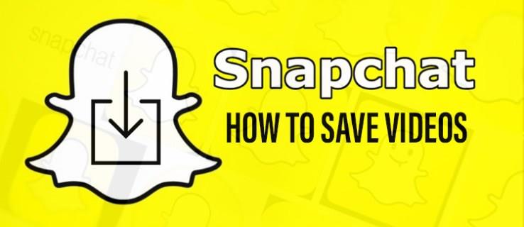 Comment enregistrer des vidéos dans SnapChat