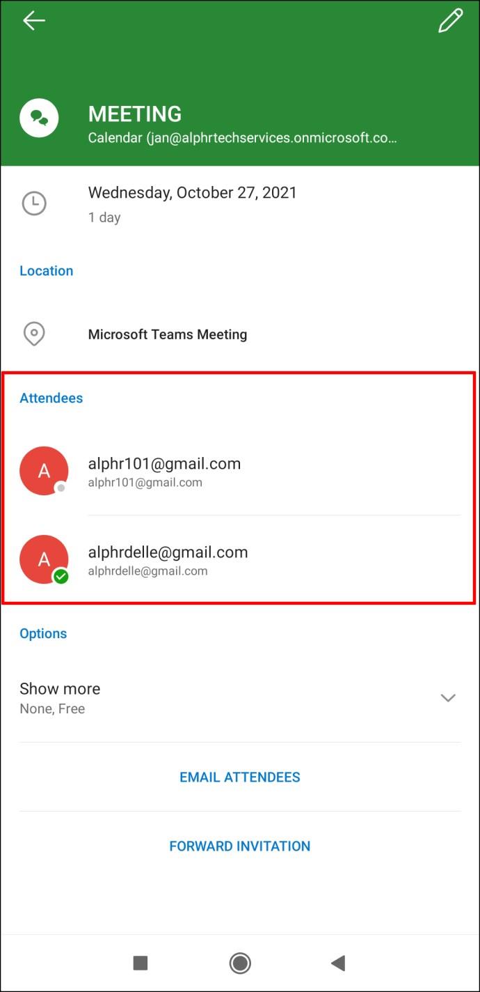 How To Check Who Accepted A Meeting In Outlook