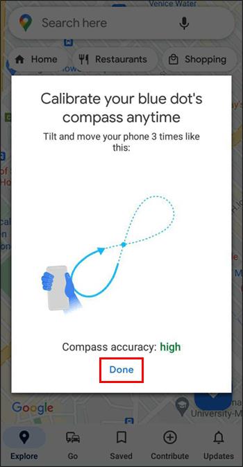 How To Use The Compass In Google Maps