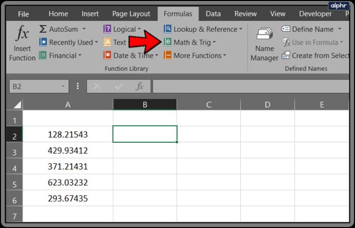 كيفية تحريك المنازل العشرية في Excel