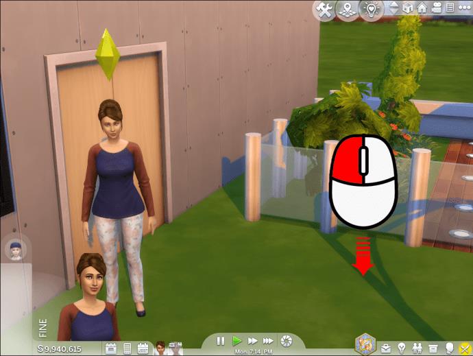 Jak otočit kameru v The Sims 4