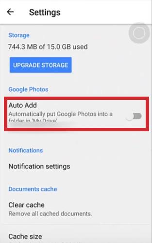 Comment sauvegarder automatiquement des photos sur Google Drive