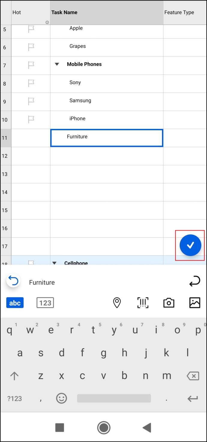 Comment ajouter une sous-tâche dans Smartsheet