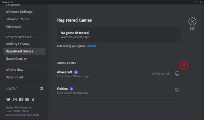 How To Hide Game Activity In Discord