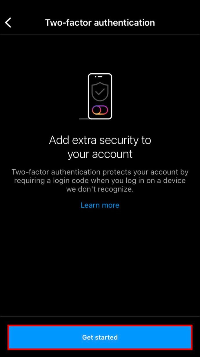 Comment ajouter Instagram à Google Authenticator