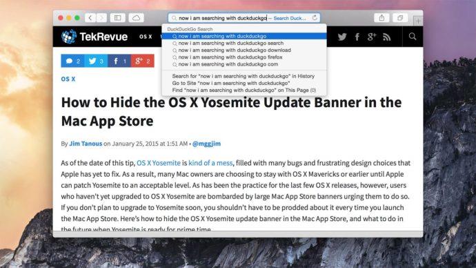 Comment changer le moteur de recherche par défaut dans Safari pour Mac OS X