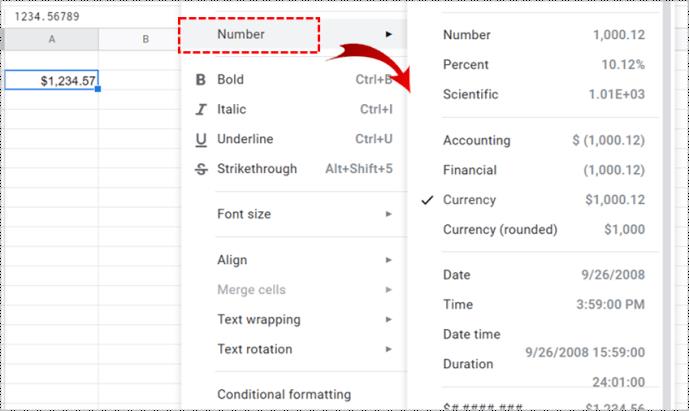 How To Disable Rounding In Google Sheets