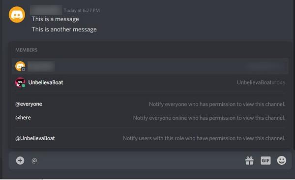 Comment afficher les messages Discord