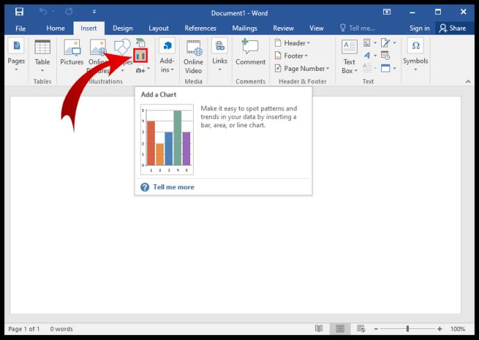 How To Create A Graph In Word