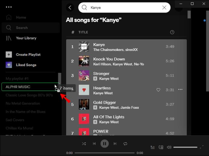 कैसे Spotify में एक प्लेलिस्ट में संगीत जोड़ें