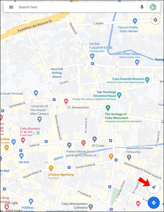 Cómo usar la brújula en Google Maps