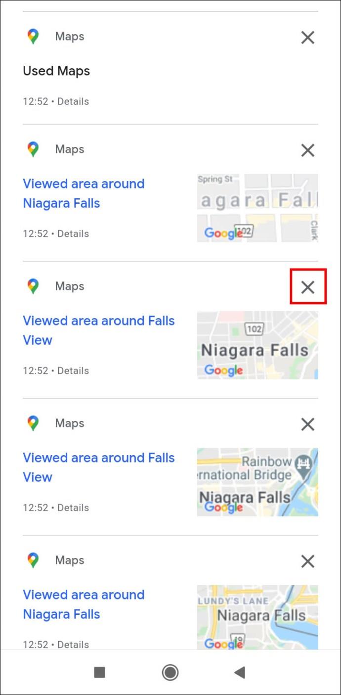 Comment afficher l'historique de recherche de Google Maps