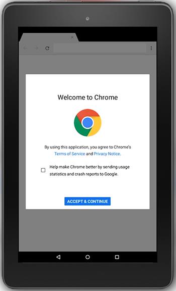 Comment ajouter Google Chrome à une tablette Amazon Fire