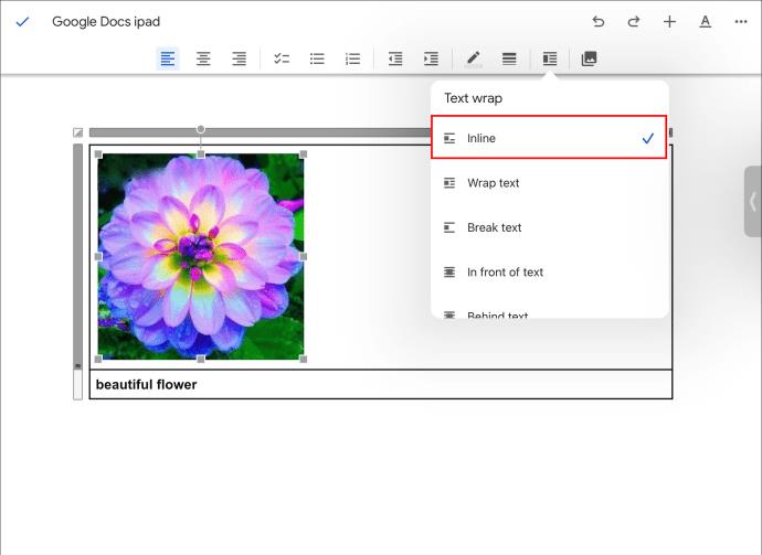 Comment ajouter des légendes aux images dans Google Docs