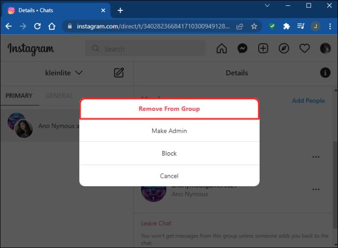 How To Add And Remove People From Instagram Groups