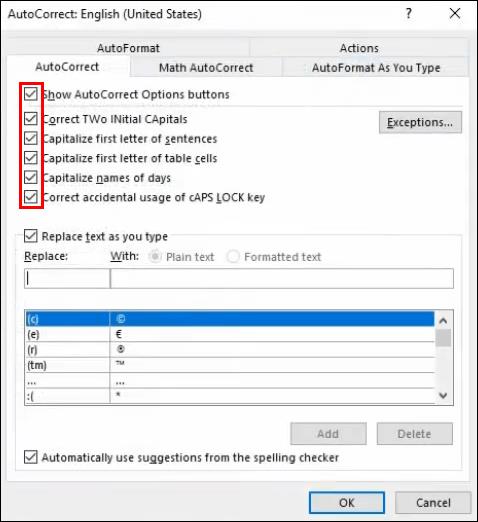 How To Turn Off AutoCorrect In Microsoft Word