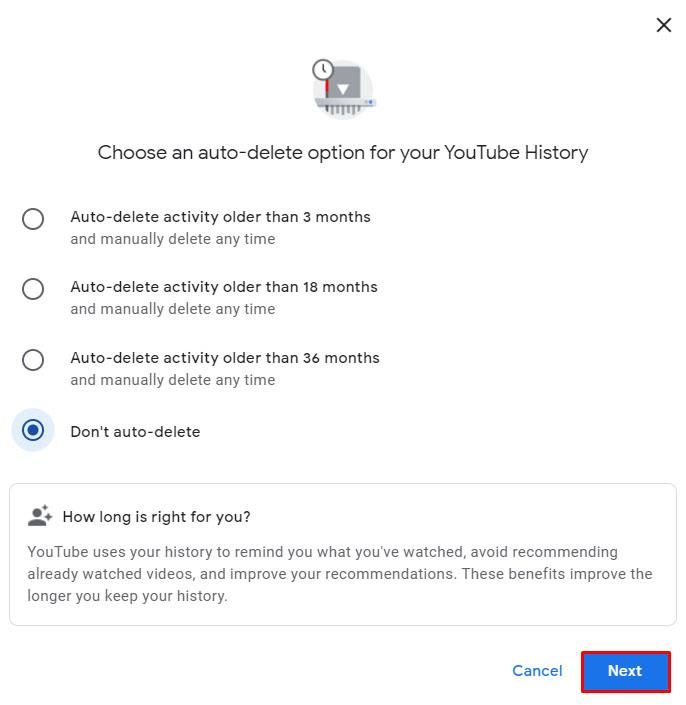 Como limpar o histórico de exibição do YouTube