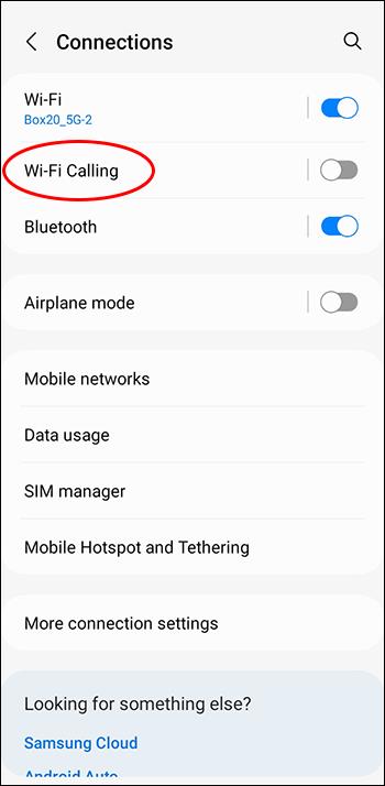 Como corrigir chamadas Wi-Fi da Samsung que não funcionam