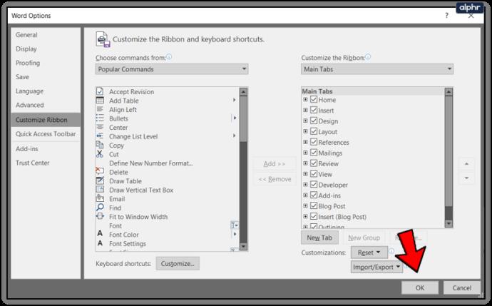 Comment changer les mesures d'indentation de pouces en cm dans Microsoft Word