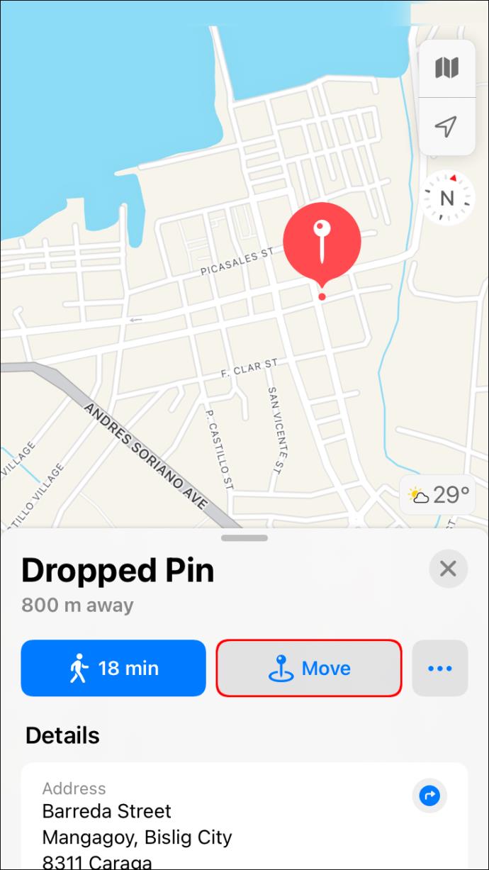 Comment supprimer ou supprimer une épingle dans Apple Maps