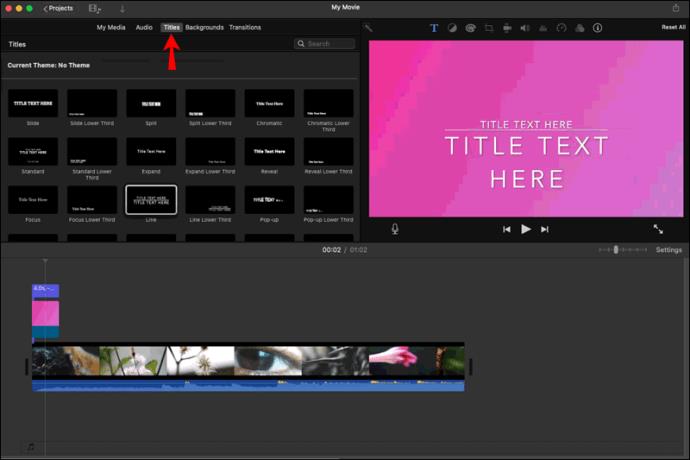 How To Add Text To A Video In IMovie