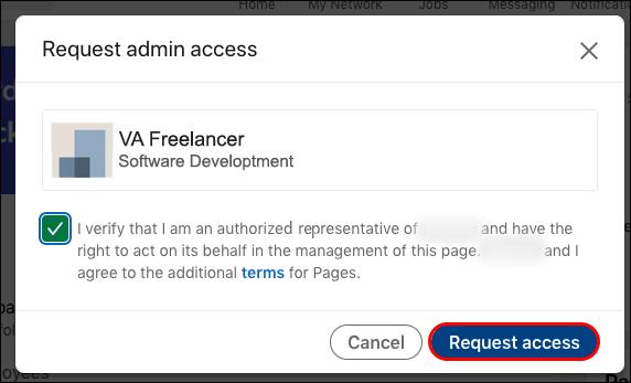 Comment donner un accès administrateur à une page LinkedIn