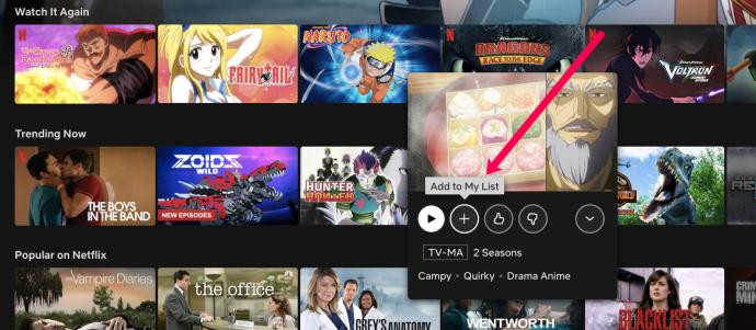 So zeigen Sie Ihre „Meine Liste“ auf Netflix an