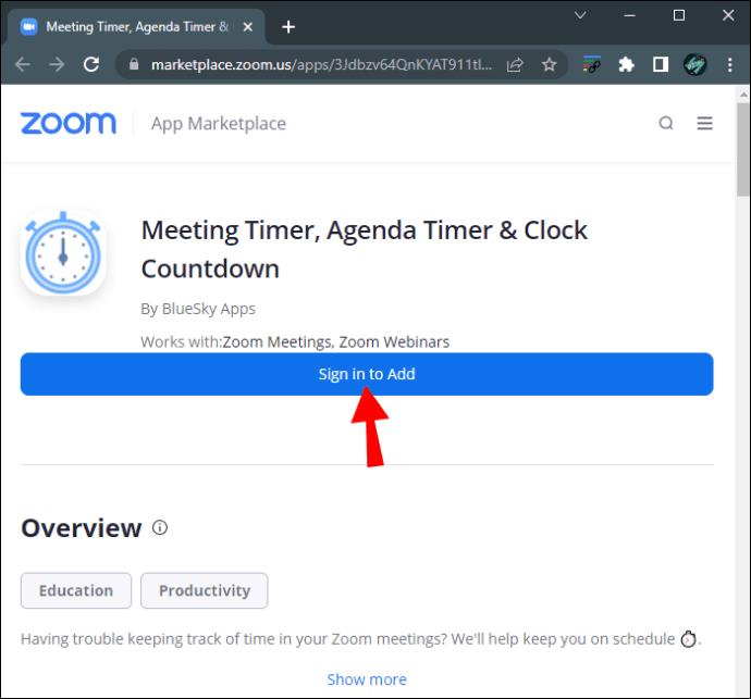 How To Set A Timer In Zoom