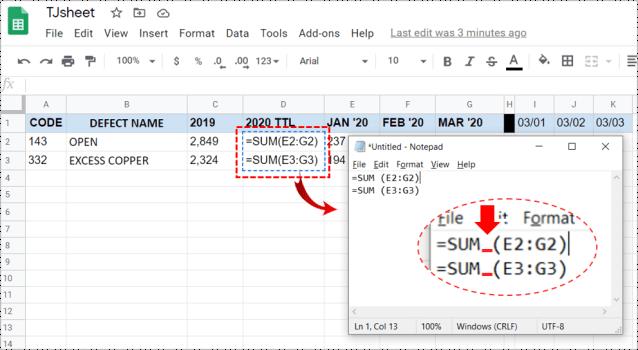 How To Drag Formula Without Changing In Google Sheets