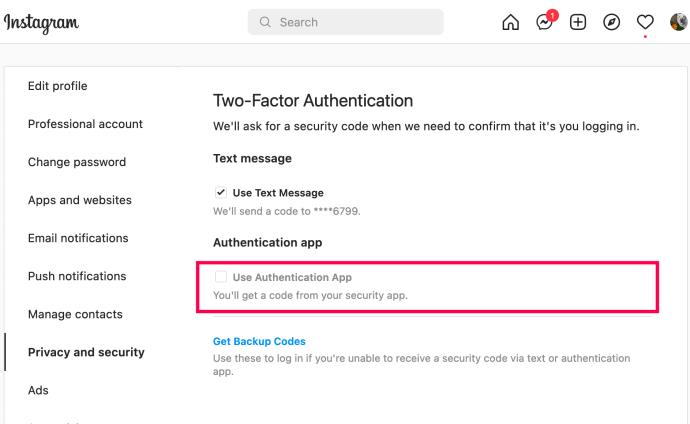 Comment désactiver l'authentification à deux facteurs sur Instagram