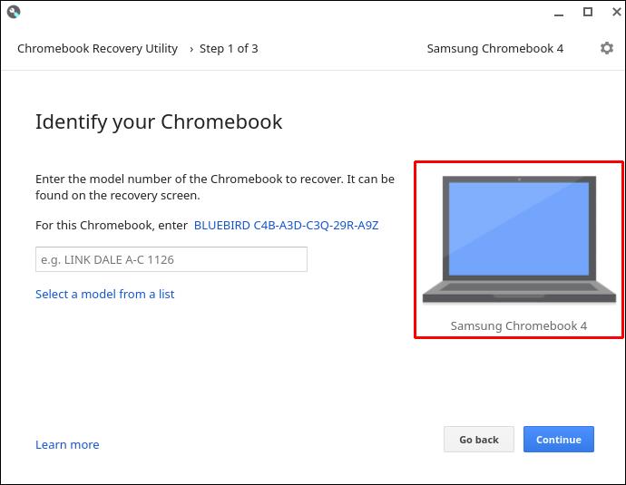 Comment trouver le numéro de modèle sur un Chromebook