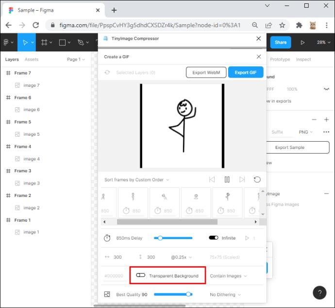 How To Export A GIF From Figma