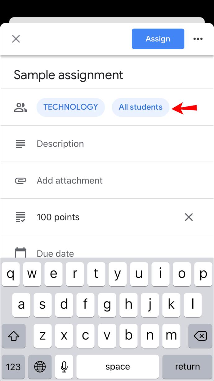 كيفية إنشاء واجب في Google Classroom