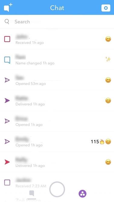 Que signifie ouvert dans Snapchat ?