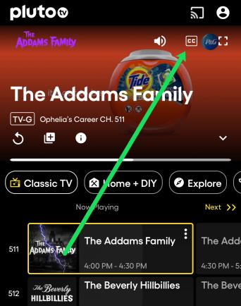 How To Turn Closed Captioning On Or Off On Pluto TV