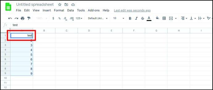 Comment ajouter des puces dans Google Sheets