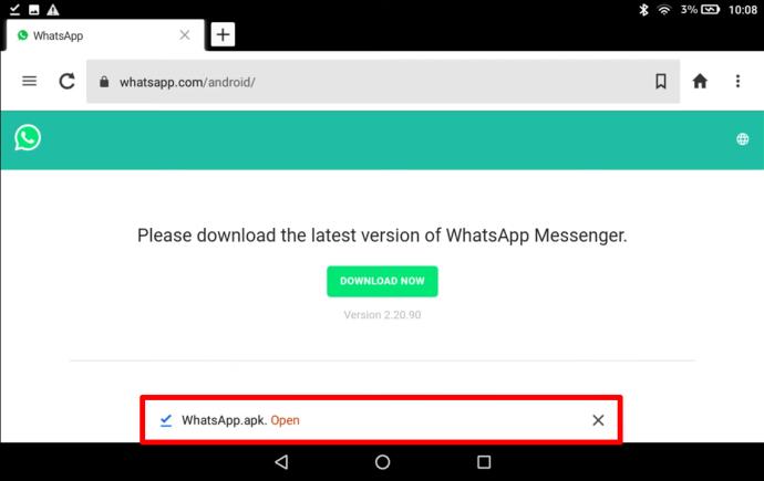Comment utiliser WhatsApp sur une tablette Fire