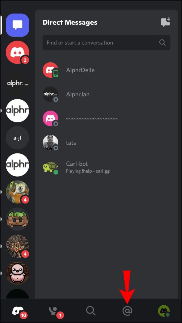 Comment vérifier qui vous a envoyé un ping dans Discord