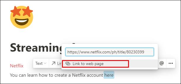 How To Add A Link In Notion